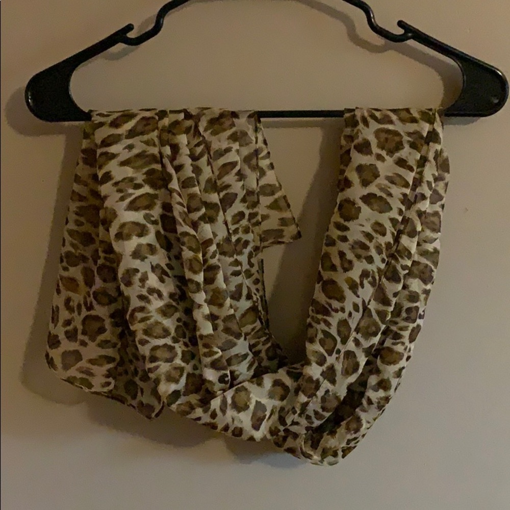 Cheetah Print Scarf
